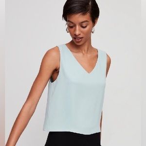 Aritzia Babaton Murphy Blouse- Blue